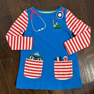 Mini Boden Doctor Appliqué Tunic, size 5/6